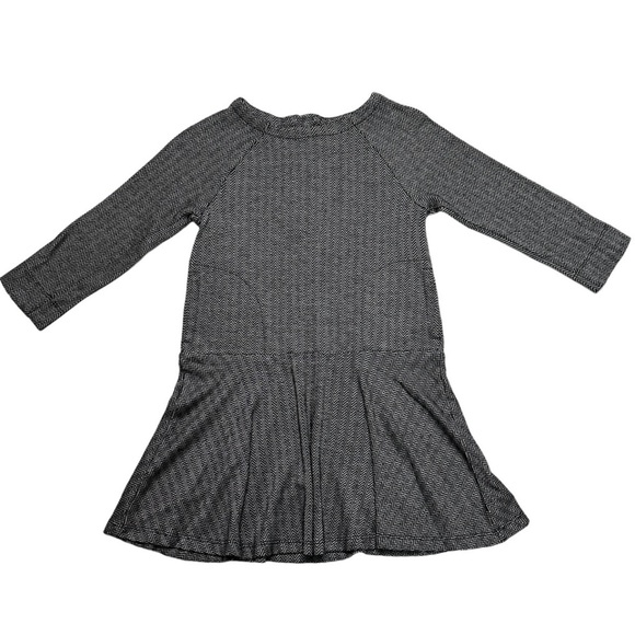 Gap Kids Long Sleeve Chevron Skater Dress size small - Picture 1 of 5